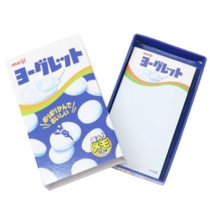 箱入りスライドメモ ヨーグレット メモ帳 お菓子パッケージ funbox