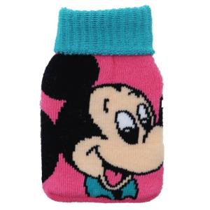 ミッキーマウス ミニポーチ ニット カイロポーチ レトロ ディズニー スモールプラネット 防寒用品