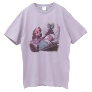 わんわん物語 キャラクター Tシャツ T-SHIRTS レディと赤ちゃん Lサイズ XLサイズ ディズニー｜cinemacollection