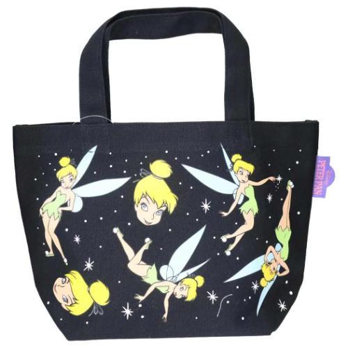 ピーターパン ランチバッグ カラーマチ付バッグ ティンカーベル BK ディズニー スモールプラネット