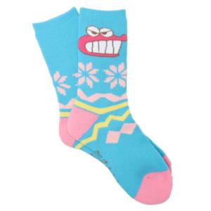 リラックマ サンエックス キャラクター 女性用防寒靴下 もっこもこ靴下