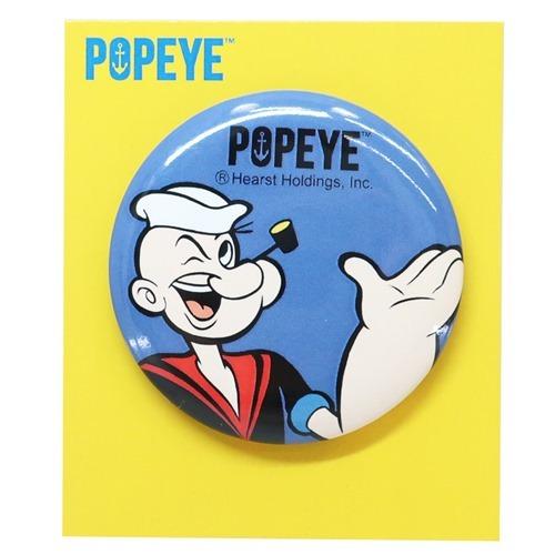 ポパイ 缶バッジ カンバッジ POPEYE スモールプラネット プレゼント 男の子 女の子 ギフト ...