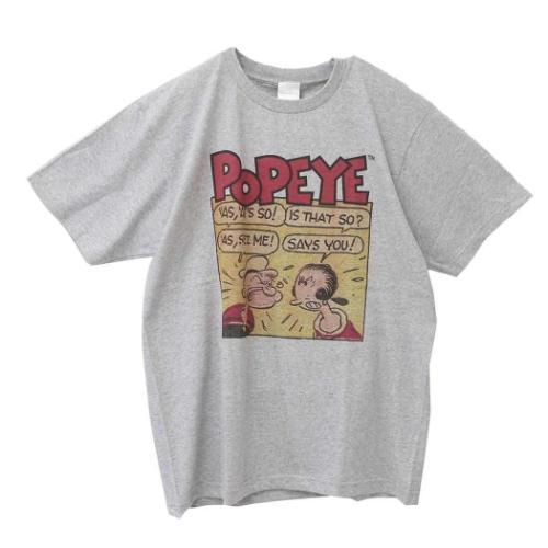 ポパイ Tシャツ T-SHIRTS けんか Lサイズ XLサイズ POPEYE
