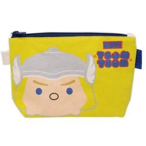 マイティソー & ロキ コスメポーチ グッディポーチ MARVEL TSUM TSUM マーベル スモールプラネット 化粧ポーチ ギフト雑貨 キャラク｜cinemacollection