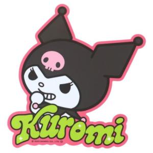 クロミ アウトドアステッカー サンリオ ビッグシール キャラクター 爆買