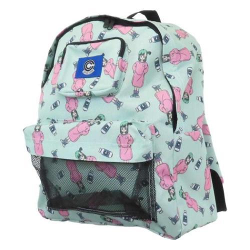 ドラゴンボール 総柄リュックサック デイパック アニメキャラクター ブルマ