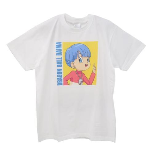 ドラゴンボールDAIMA アニメキャラクター Tシャツ T-SHIRTS ブルマ ミニ 私服