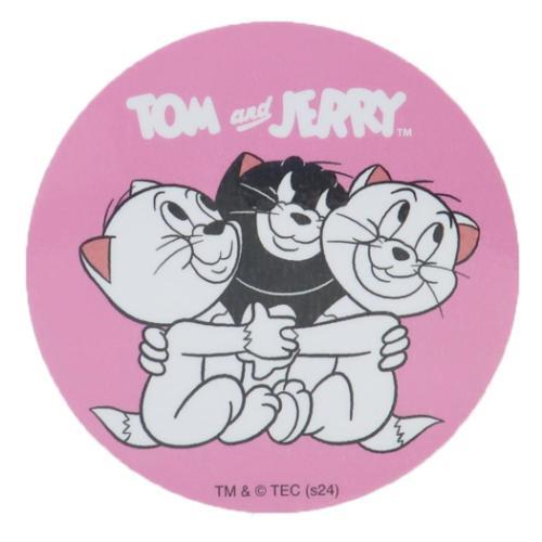 トムとジェリー ダイカットシール キャラクターステッカー 抱きしめる ワーナーブラザース スモールプ...
