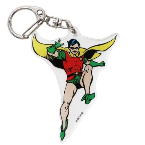 ダイカット アクリルキーホルダー バットマン キーリング DCコミック ロビン バッグチャーム ギフ...