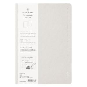 方眼ノート kleid クレイド Tiny grid notes B6 Gray 新日本カレンダー
