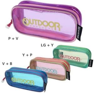 OUTDOOR アウトドアプロダクツ 筆箱 クリアボックス ペンケース 2020SS サンスター文具 新学期準備雑貨【セール】 プレゼント バレンタイン｜cinemacollection