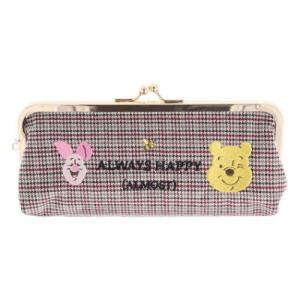 サンスター文具 ペンポーチ がま口刺繍ペンケース B くまのプーさん