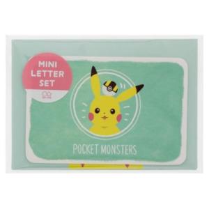 ポケモン 手紙セット ミニ レターセット POKE DAYS ピカチュウ グリーン ポケットモンスター サンスター文具