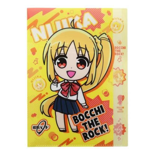 ぼっち ざ ろっく！ グッズ ポケットファイル アニメキャラクター ダイカットクリアファイル5P 5...