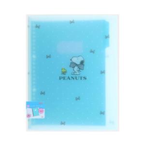 ルーズリーフバインダー B5 26穴 バインダー スヌーピー ピーナッツ