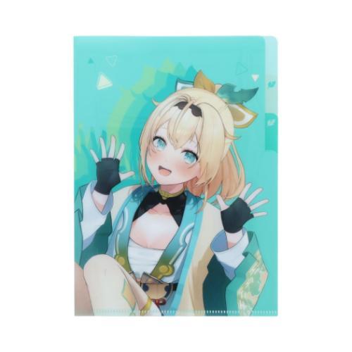 クリアファイルA5 3P ホロライブプロダクション ポケットファイル サンスター文具 風真いろは