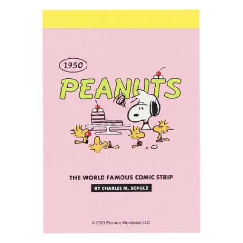 スヌーピー キャラクター メモ帳 メモミニ PEANUTS AMERICAN TASTE 10 ピン...