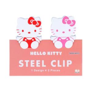 ハローキティ キッチン クリップ 2P 文具 手帳 ノート 本 お菓子 袋