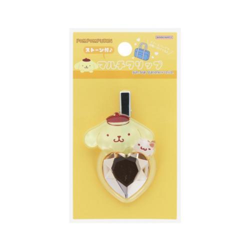 ヘアアクセ ポムポムプリン＆マフィン マルチクリップ サンリオ はあとぎゅっ ヘアアクセサリー