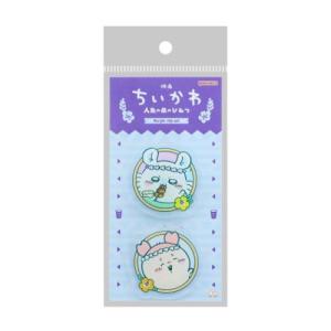 映画ちいかわ 人魚の島のひみつ クリップ アクリルクリップ2コセット モモンガ＆古本屋 サンスター文具