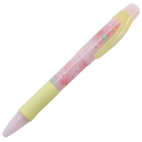 シャープペン nicolo 0.3＆0.5mm ダブルシャープ フラワー ピンク ガーリーステショ【...