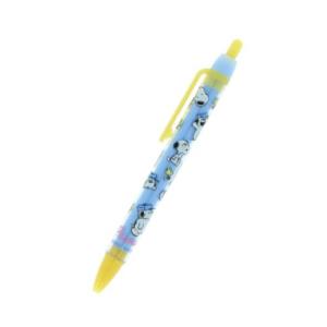 PEANUTS 油性黒ボールペン 0.7mm スヌーピー＆シブリングス ノック式