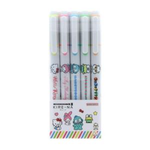 ハローキティ マイルドライナー6色セット カラーマーカー サンリオ