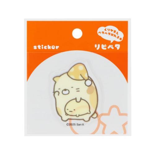 すみっコぐらし リピペタ サンエックス ステッカー キャラクター ねこ＆たぴおか