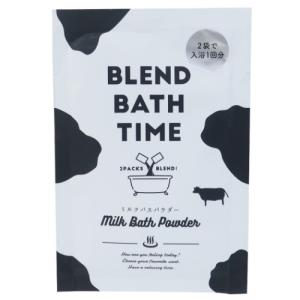 ブレンドバスパウダー リラックス 入浴剤 BLEND BATH TIME ミルクの香り サンタン プレゼント 男の子 女の子 ギフト バレンタイン｜cinemacollection