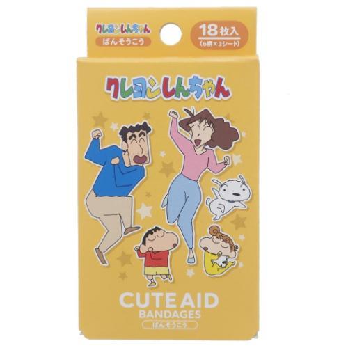 クレヨンしんちゃん ばんそうこう 絆創膏 アニメキャラクター ファミリー