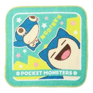 ポケットモンスター ハンカチタオル ミニタオル カビゴン ポケモン 林タオル