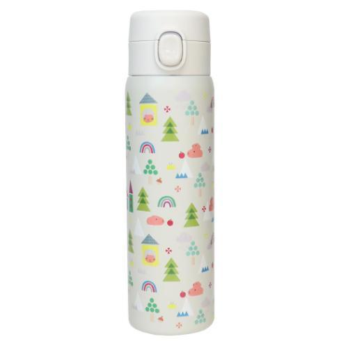 カピバラさん 保温保冷水筒 ステンレスワンプッシュボトル 480ml 北欧 東亜金属