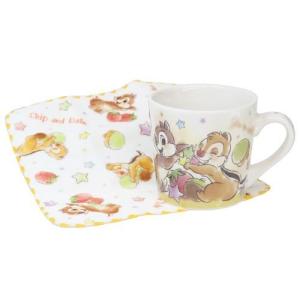 チップ＆デール ディズニー キャラクター マグカップ マグ＆ミニタオルセット スイートフレンズ ティーズファクトリー
