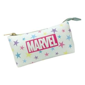 マーベル筆箱 MARVEL パステルスター 小物入れ メイクポーチ【セール】 プレゼント 男の子 女の子 ギフト バレンタイン｜cinemacollection