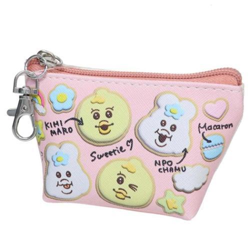 ミニポーチ んぽちゃむ 三角ミニポーチ アイシングクッキー 小物入れ かわいい