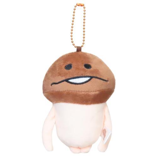 ボールチェーン付き ぬいぐるみマスコット おさわり探偵なめこ栽培キット マスコット ティーズファクト...