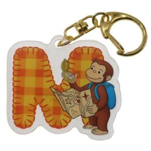 おさるのジョージ キャラクター アクリルキーホルダー