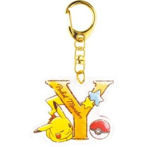 ポケモン グッズ イニシャル アクリルキーホルダー ピカチュウ Y ポケットモンスター キャラクターの商品画像