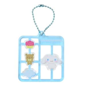 シナモロール キャラクター キーリング シャカシャカキーホルダー