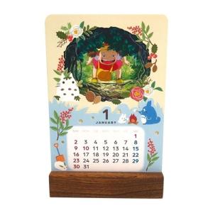 となりのトトロ 2022年 カレンダー 卓上 kasane スタジオジブリ トライエックス