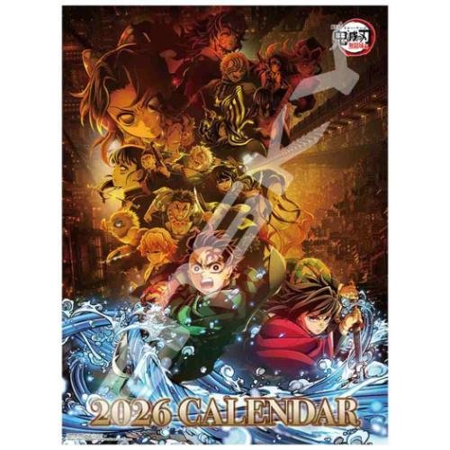 劇場版「鬼滅の刃」無限城編 第一章 壁掛けカレンダー2026年 2026 Calendar 少年ジャ...