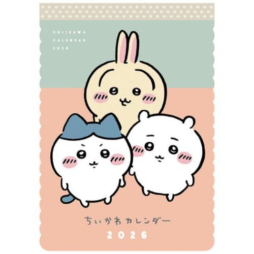ちいかわ 壁掛けカレンダー2026年 2026 Calendar キャラクター