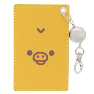 リラックマ パスケース フェイス キイロイトリ 297353 りらっくま