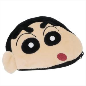 クレヨンしんちゃん しんちゃん ミニティッシュポーチ キャラクターグッズ ポケットティッシュ入れ付 コインケース 小銭入れ Un116