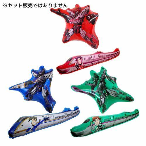 新幹線変形ロボ シンカリオン アニメキャラクター おもちゃ W進化 ボンボンボール 2個セット 全3...