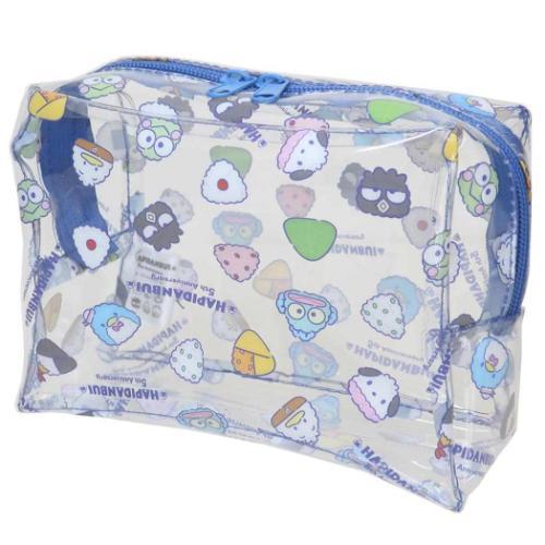 コスメポーチ はぴだんぶい クリアポーチ 5th おむすび サンリオ ワタナベ