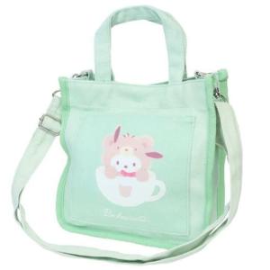 ポチャッコ サンリオ キャラクター ミニトート ラテクマアート ミニショルダーバッグ