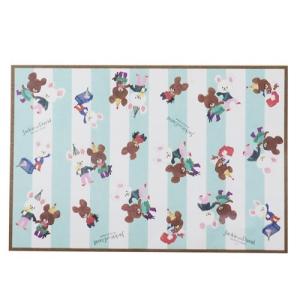 ピクニック用品 くまのがっこう レジャーシート S 1〜2人用 ヤクセル 60×90cm 遠足雑貨 絵本キャラクター