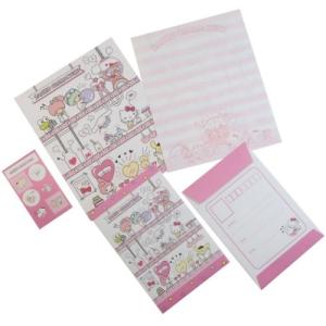 手紙セット サンリオキャラクターズ レターセット サンリオ 通販 かわいいLAB グッズ