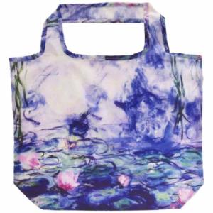 ショッピングバッグ モネ 名画エコバッグ 睡蓮 ユーパワー